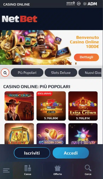 casino senza spid netbet