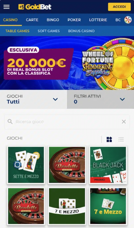 casono senza spid - goldbet
