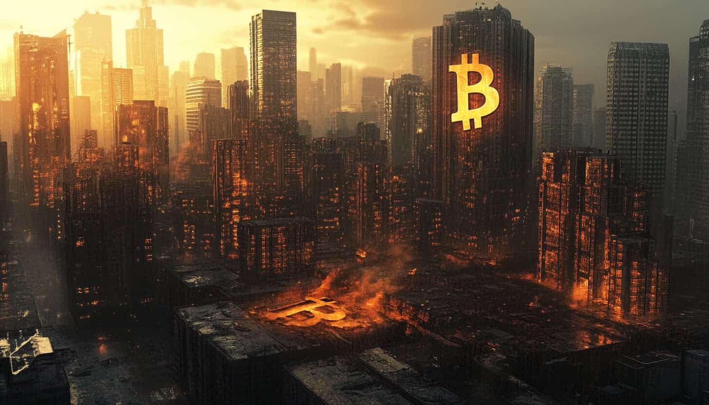 ビットコインの今後を表すイメージ