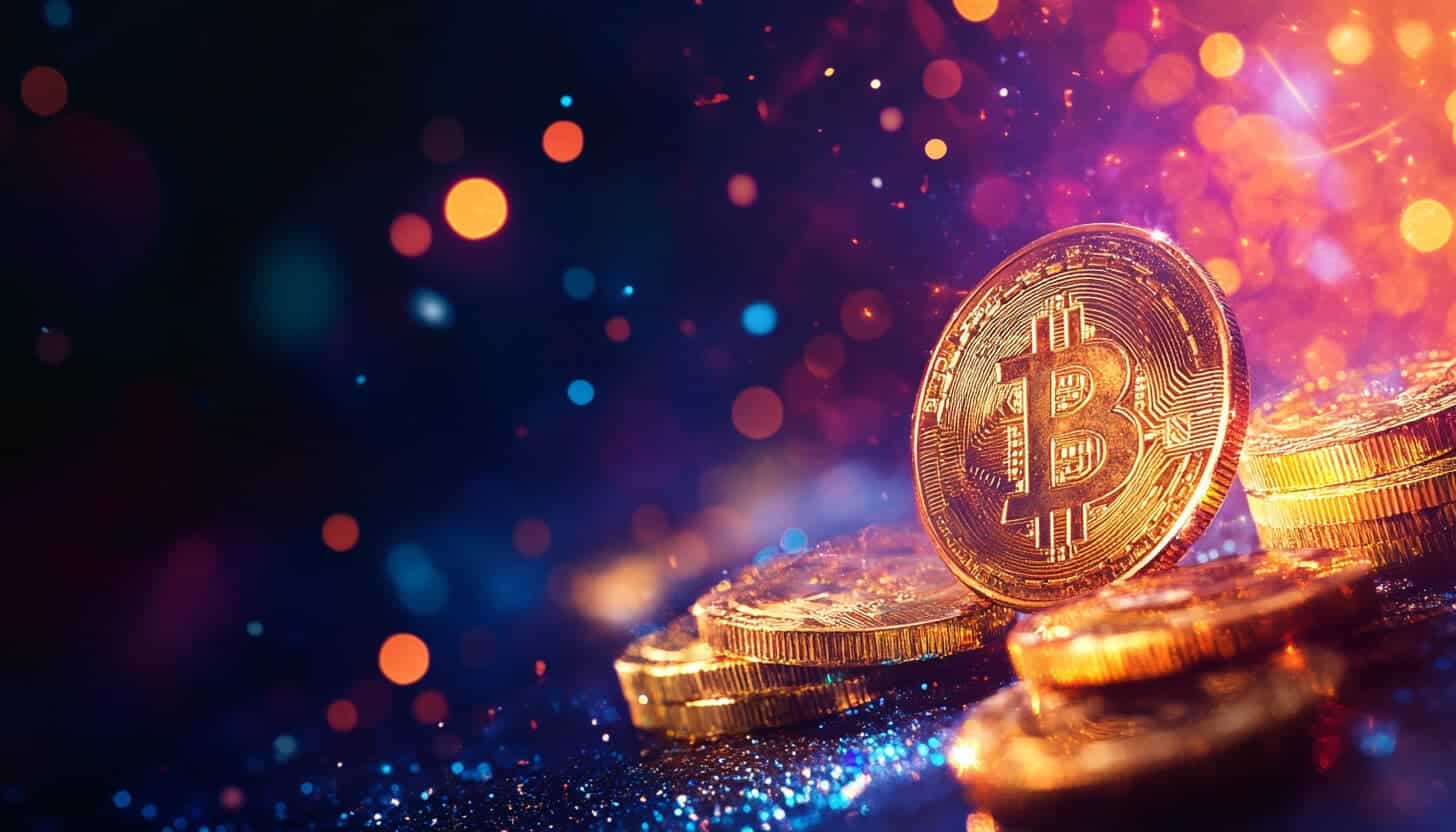 輝く仮想通貨ビットコイン