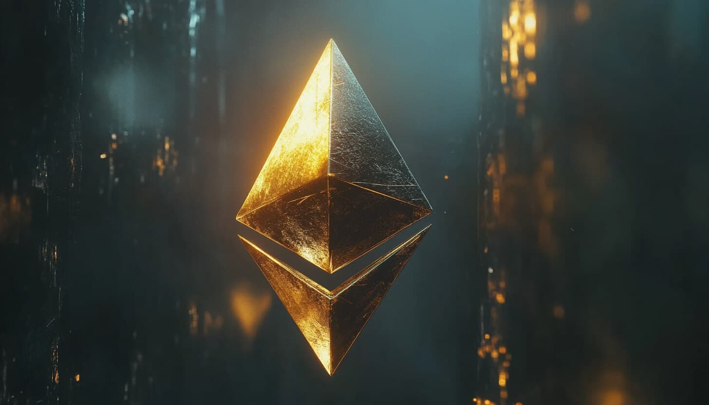 メタマスク（MetaMask）とイーサリアムのイメージ。