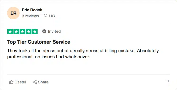 TrustpilotでSurfshark VPNが高評価