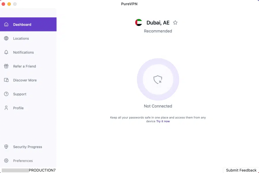 MacでPureVPNを使用する