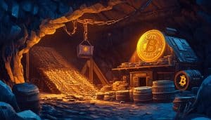 ビットコイン（仮想通貨）マイニングのイメージ