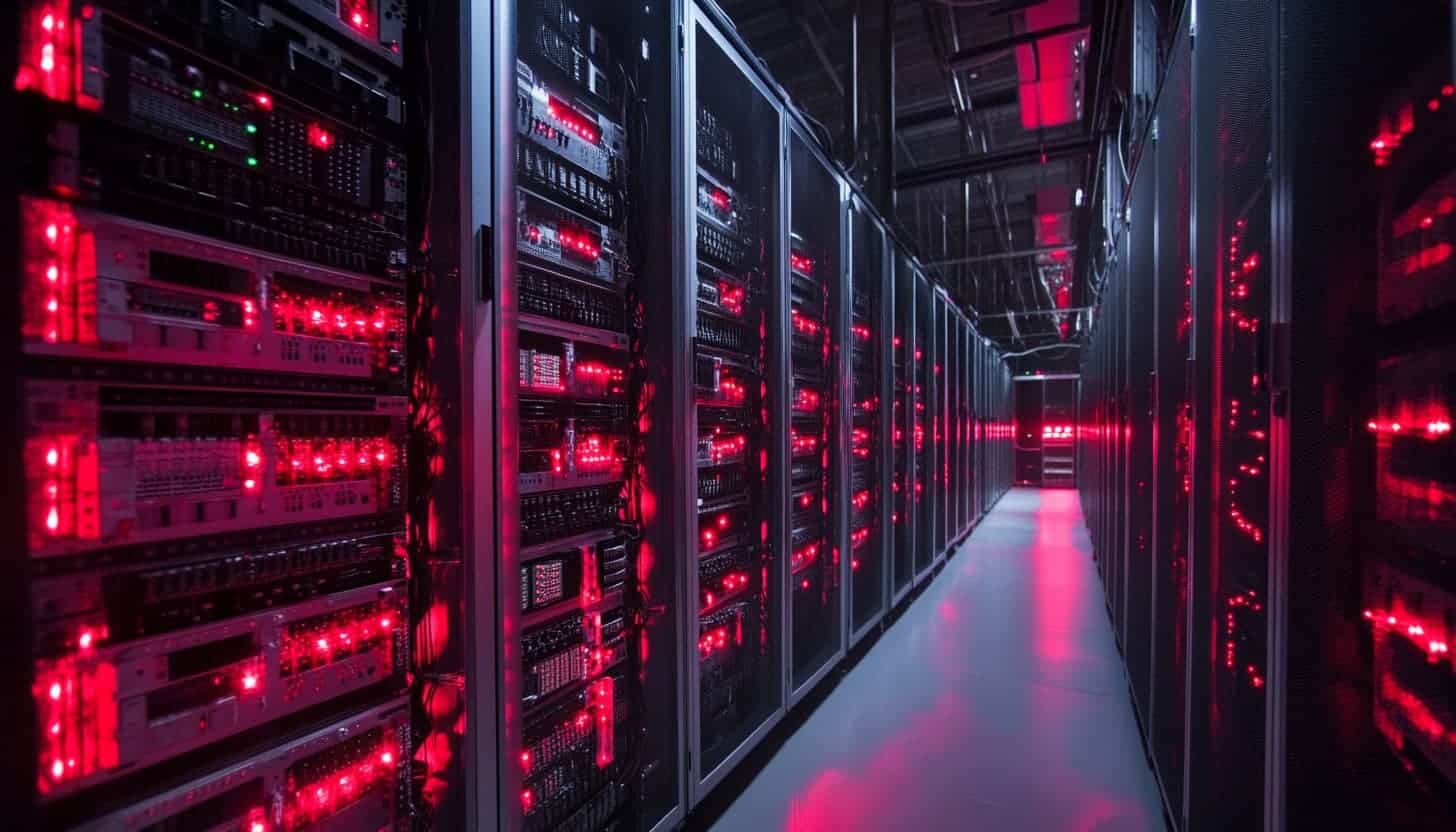 ビットコイン（仮想通貨）マイニングを行う部屋