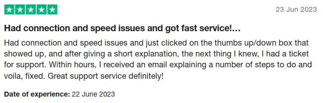 Trustpilotに見るPureVPNの利用者の声