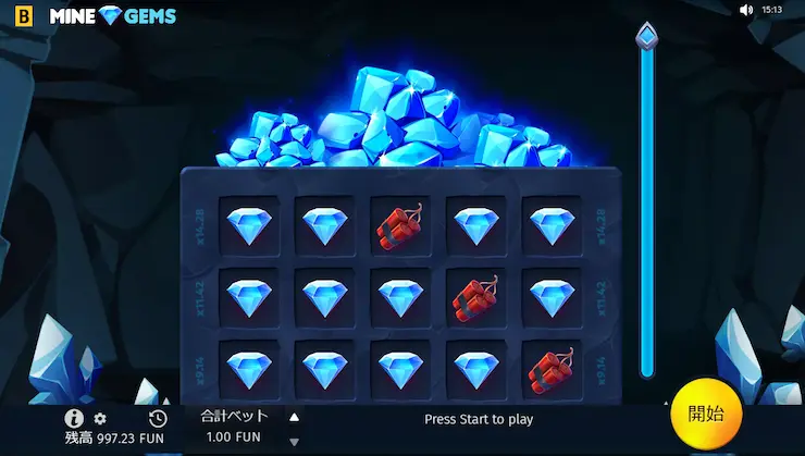 Mines オンラインカジノ ゲーム