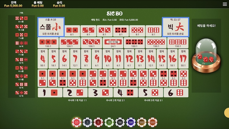식보 다이사이 온라인 플레이 테이블