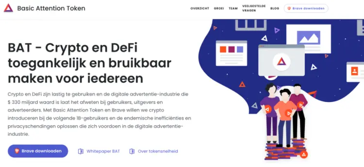 BAT token - Snelst stijgende crypto 2023