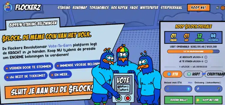 Flockerz, gratis bitcoins ontvangen