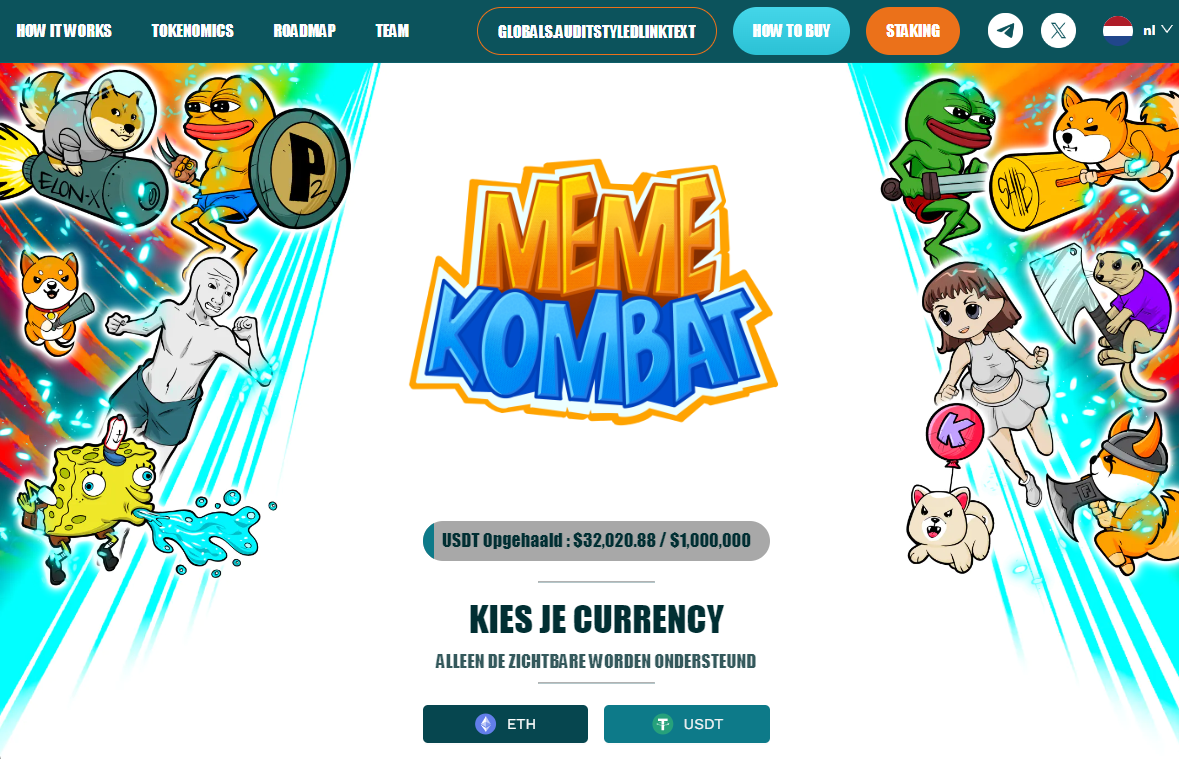 meme kombat web3 token