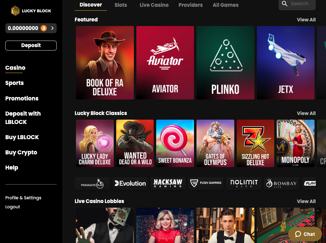 lucky block casino review