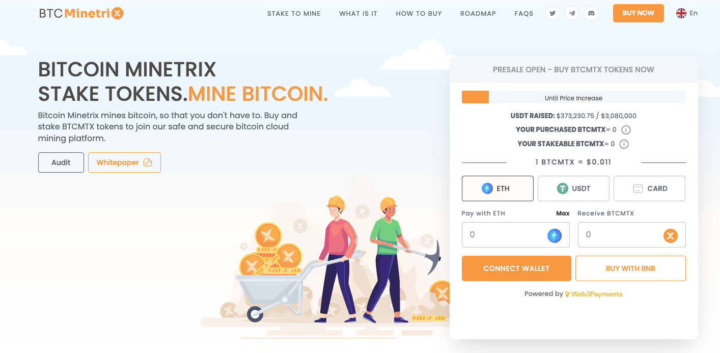 Bitcoin Minetrix - Enorm populaire crypto