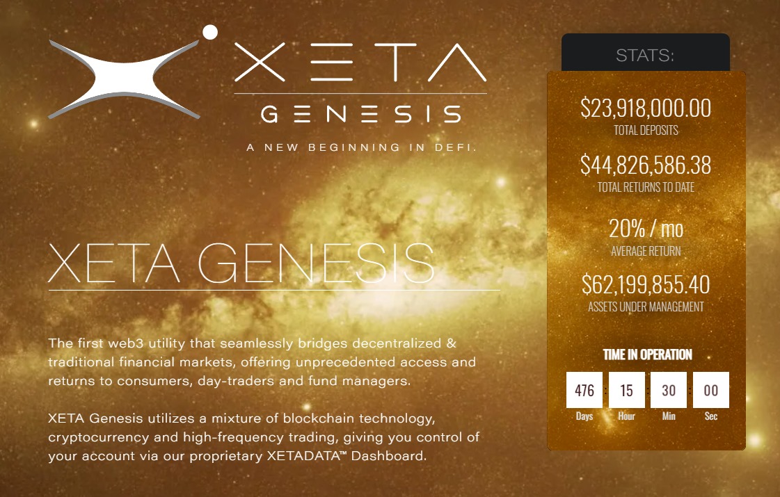 xeta genesis staking coin