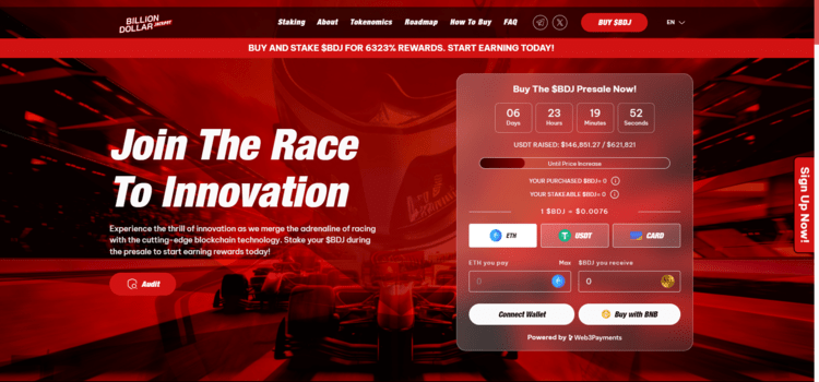 race to a billion altcoin gaat exploderen