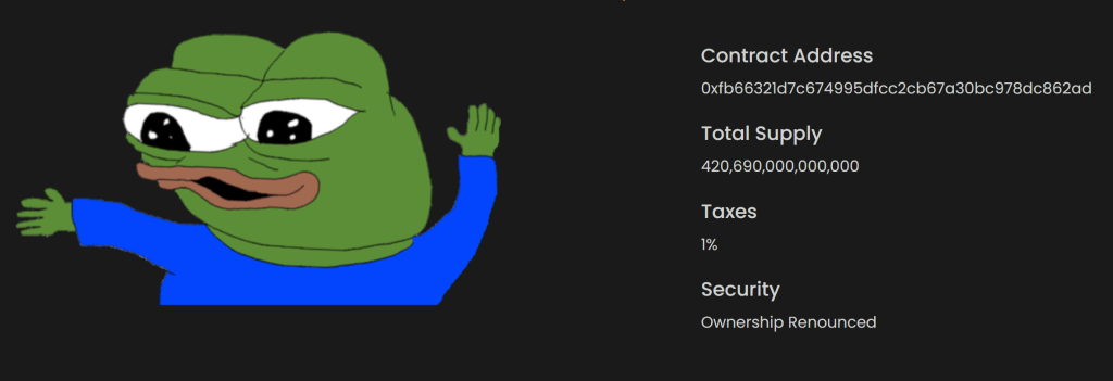 Pepe 2.0 Koopgids - Pepe Coin Tokenomics