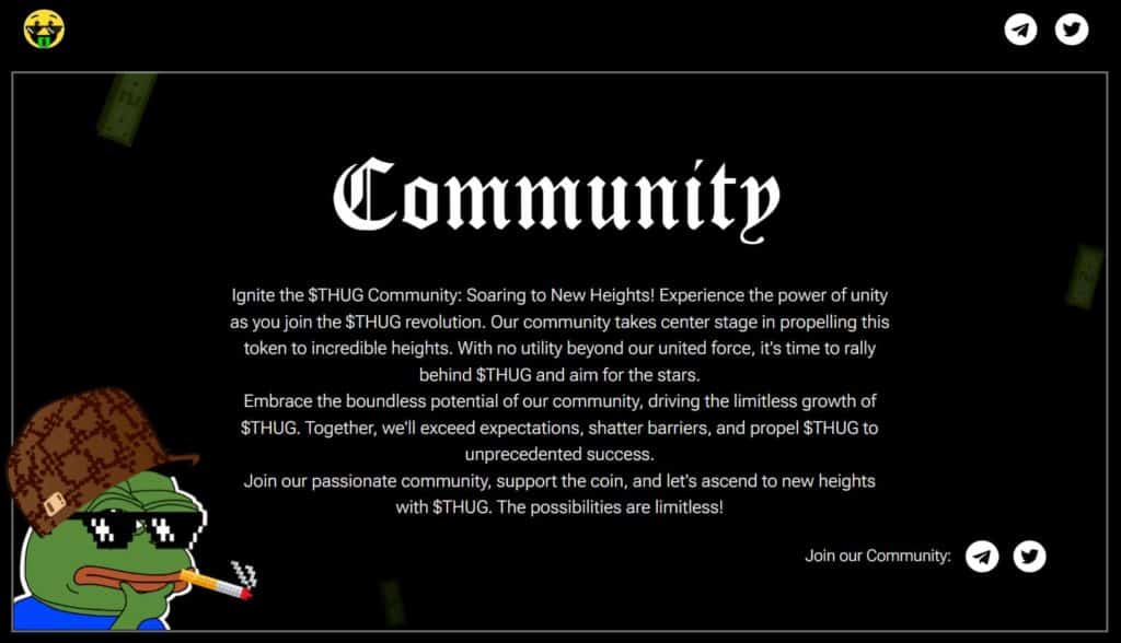 thug life token koers verwachting - community