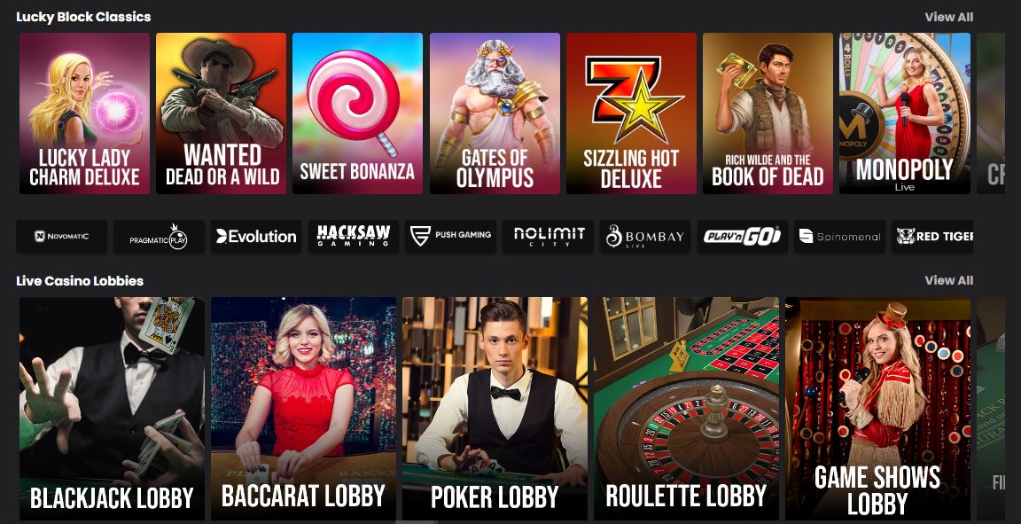 Ripple casino sites - lucky block spellen