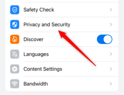 Privacy en Security iphone