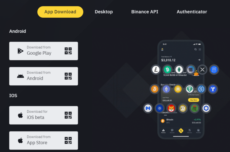 Binance crypto app - top apps voor crypto trading 