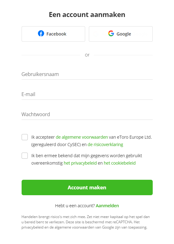 Bitcoin Kopen met iDEAL bij eToro