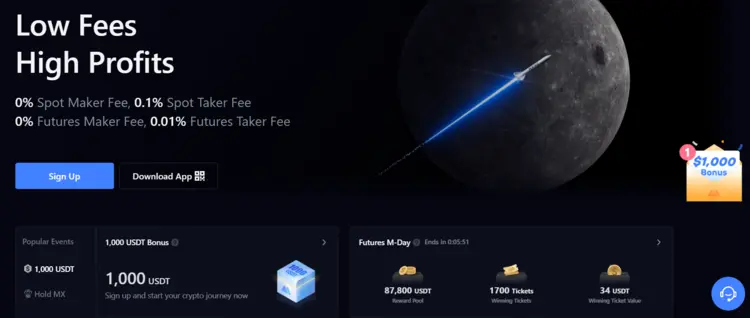 MEXC - Een van de beste crypto wallets met app