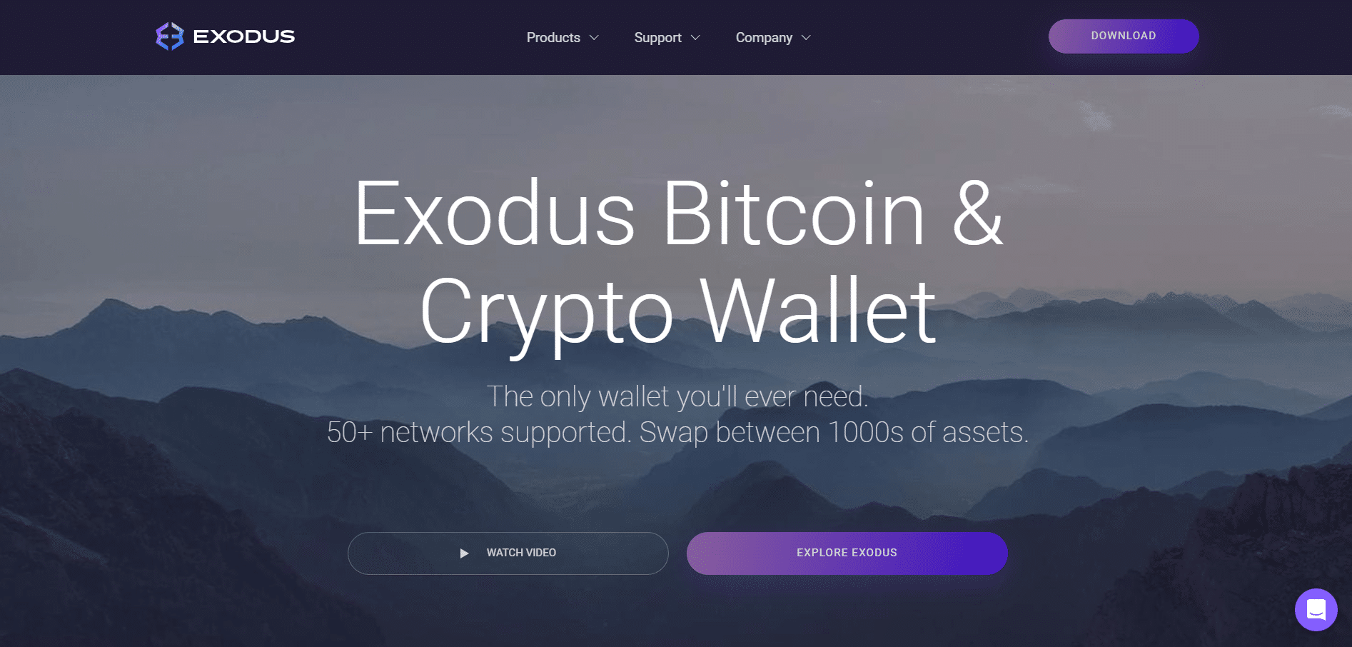 Exodus crypto wallet