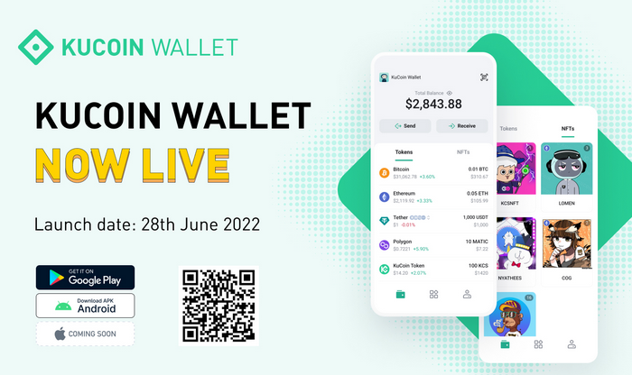 Bitcoin wallet aanmaken - kucoin 