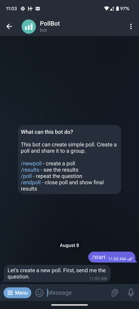 pollbot beste telegram bots