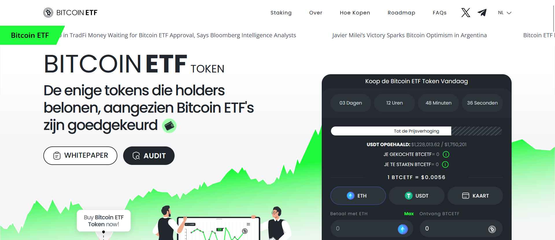 Bitcoin ETF token - beste beleggingsalternatief voor bitcoin halving