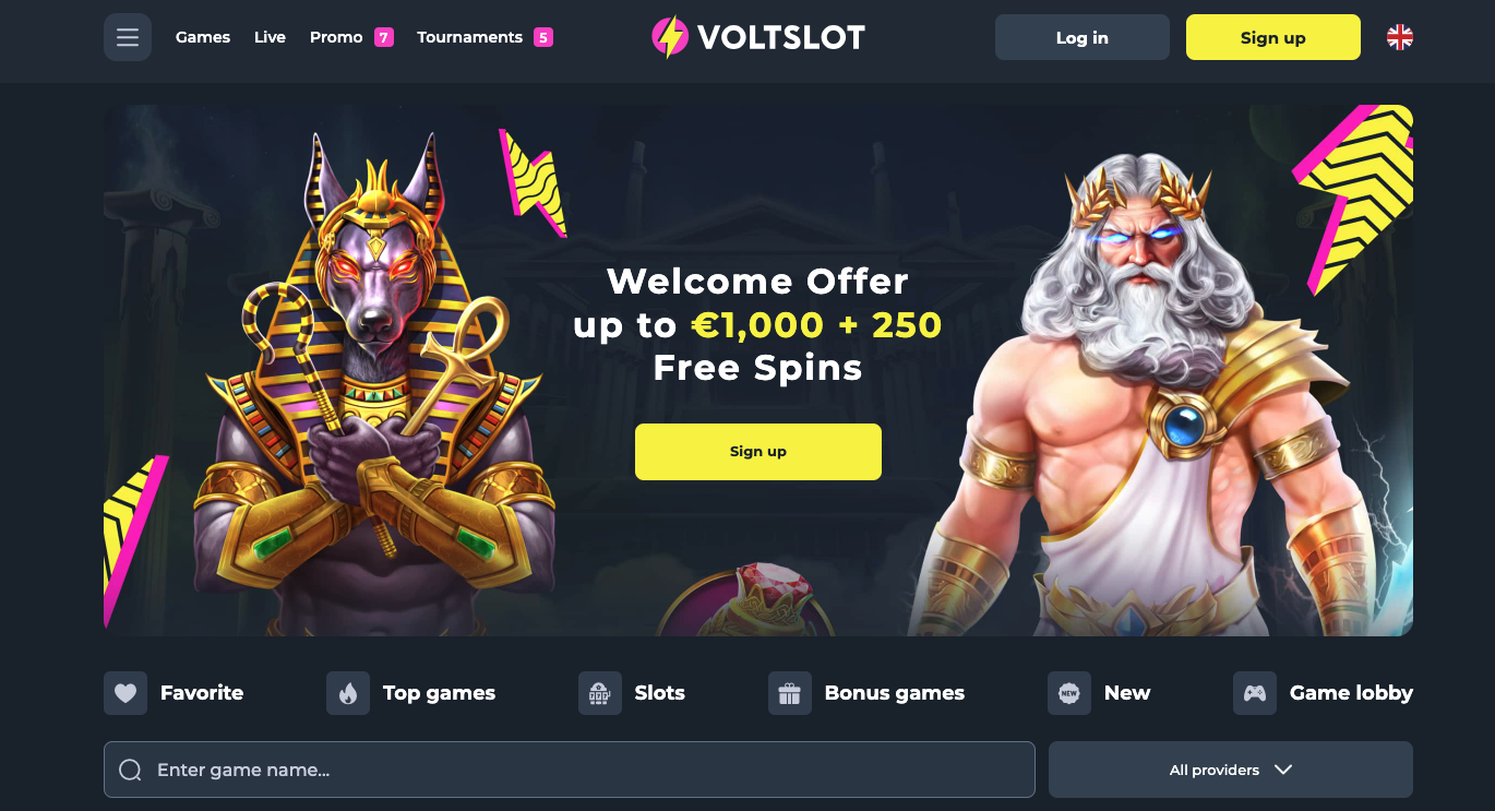 Voltslot Pay n Play casino