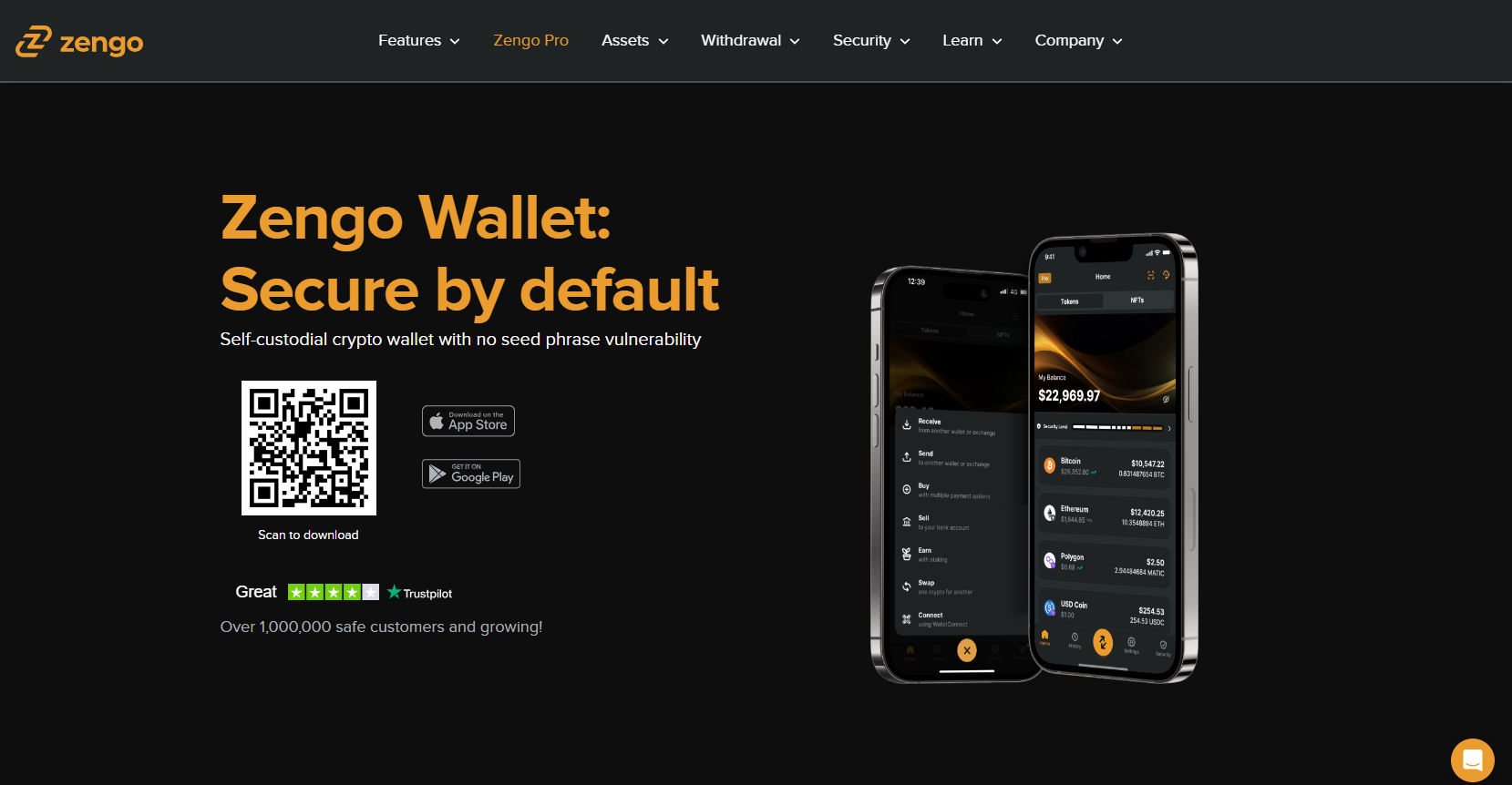 Zengo Ethereum wallet