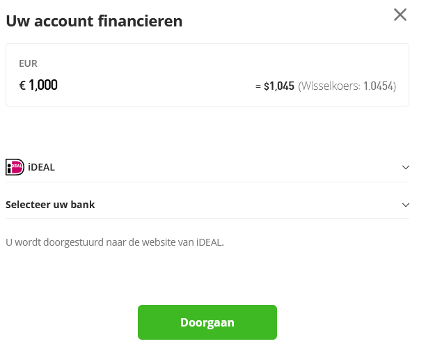 geld storten etoro