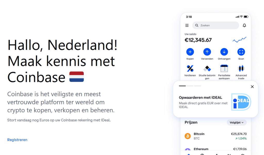 Coinbase review Nederland