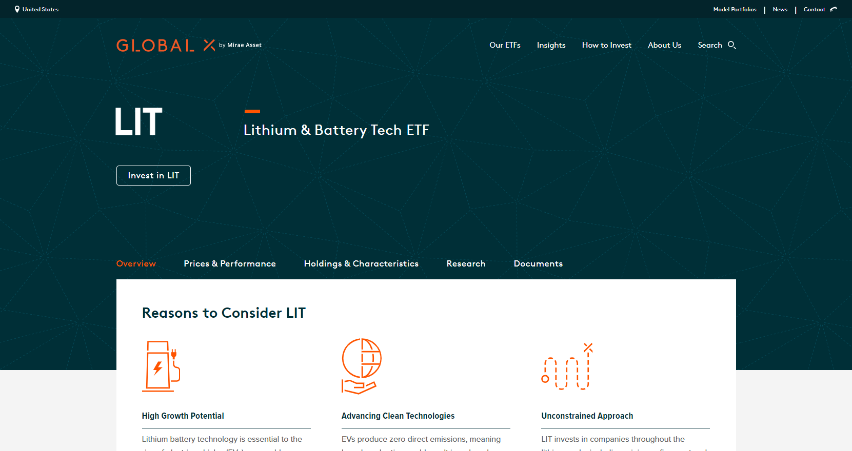 Global X Lithium & Battery Tech ETF