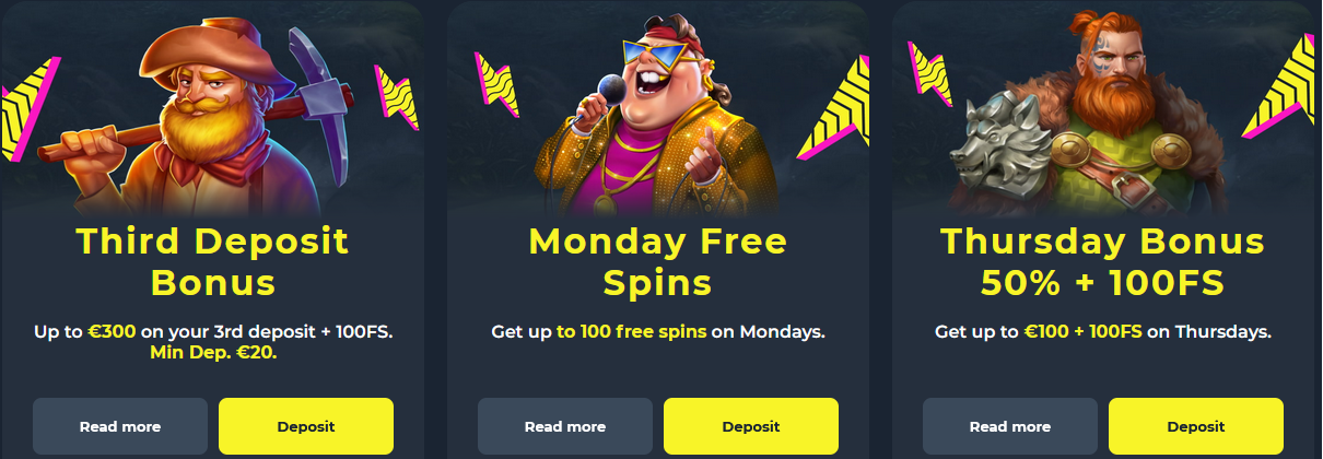 free spins voltslot
