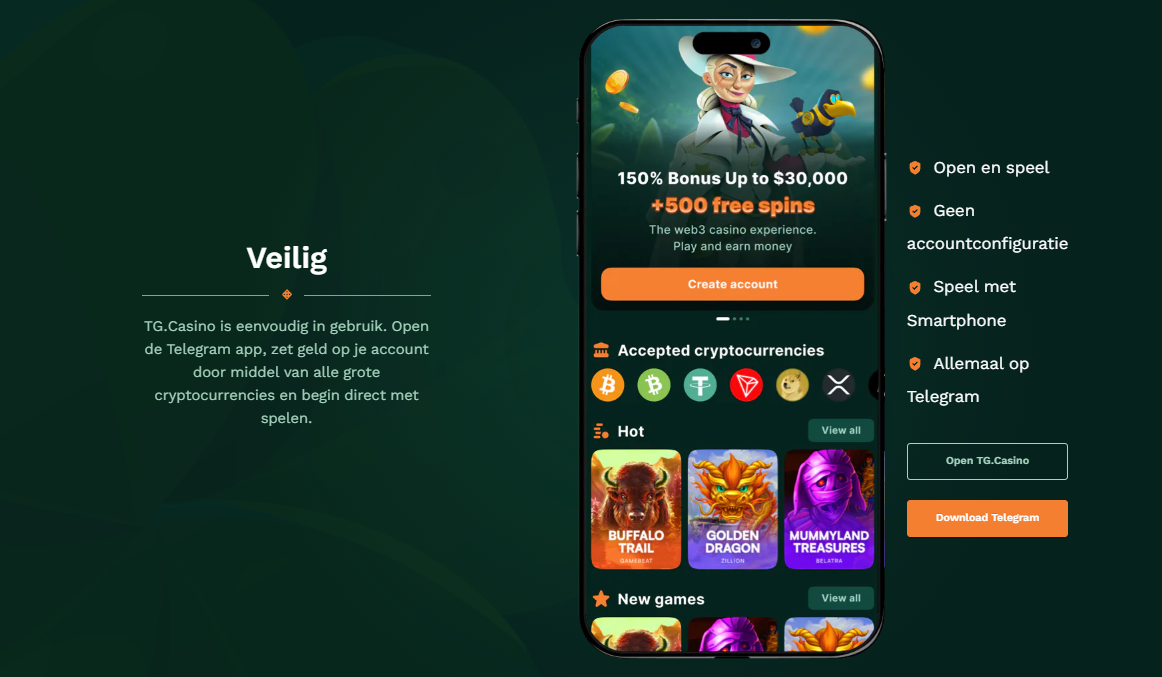 tg casino veilig