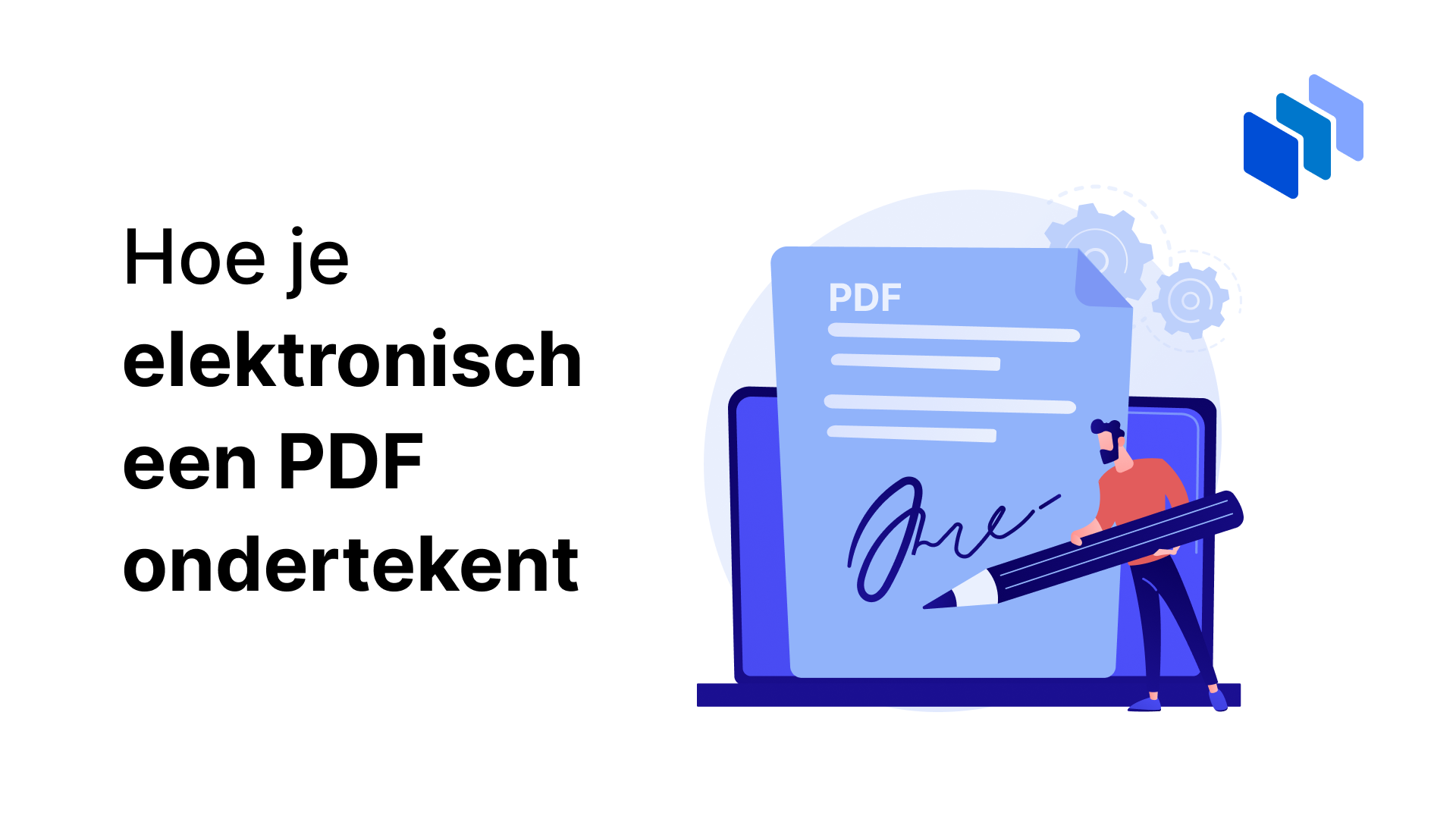 hoe onderteken je elektronisch een PDF