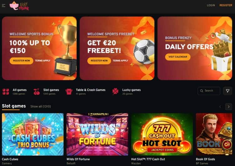 LuckyTrunk wedden op sport