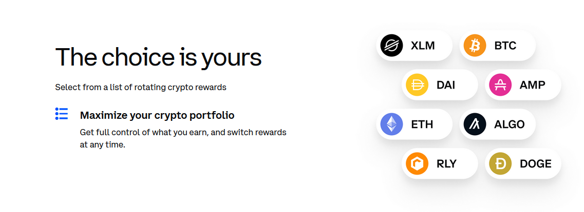 crypto rewards coinbase