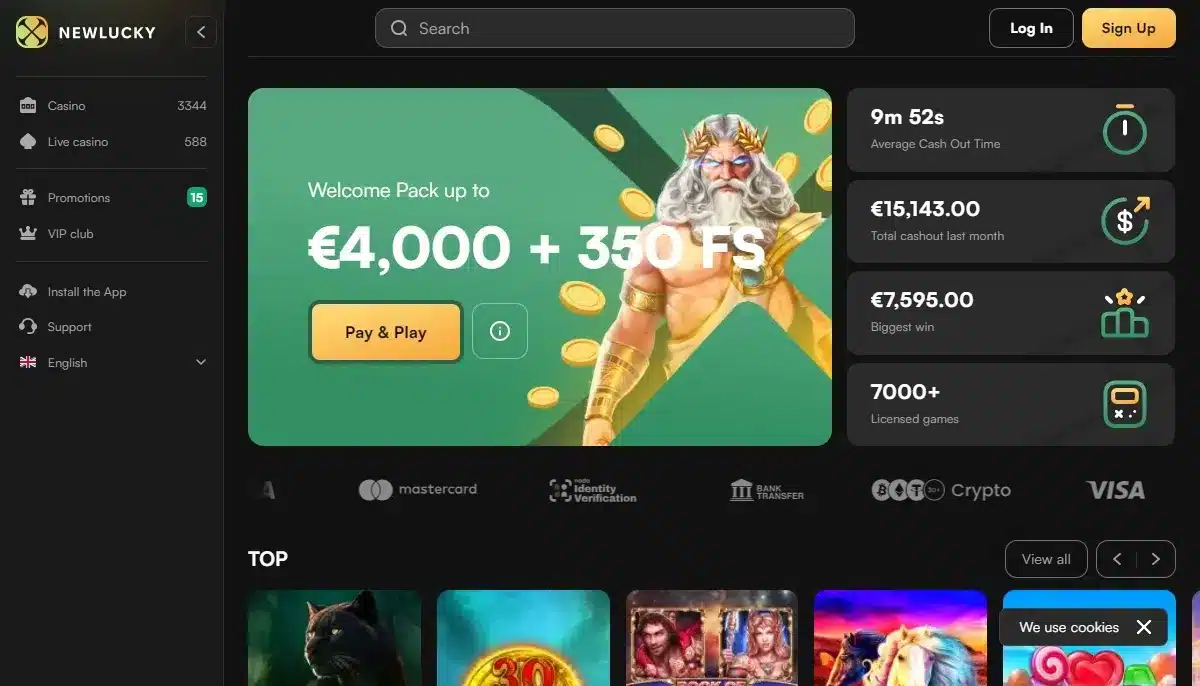 New Lucky wedden op wielrennen