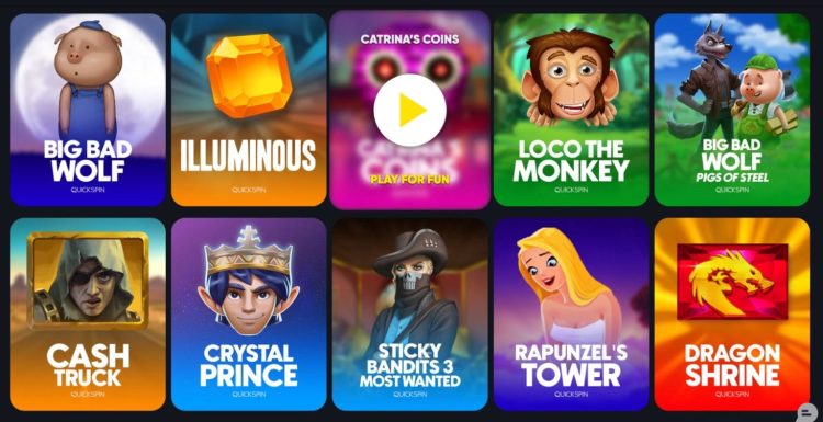 Instant casino slots