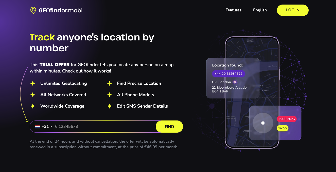 spy app android geofinder