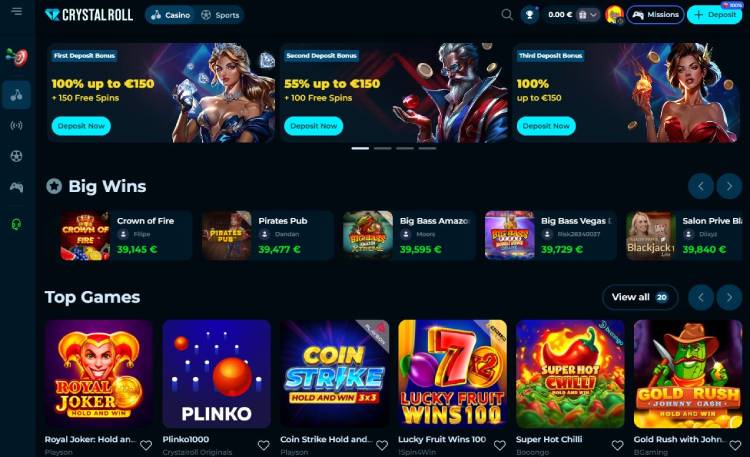 Crystalroll, beste klarna casino sites