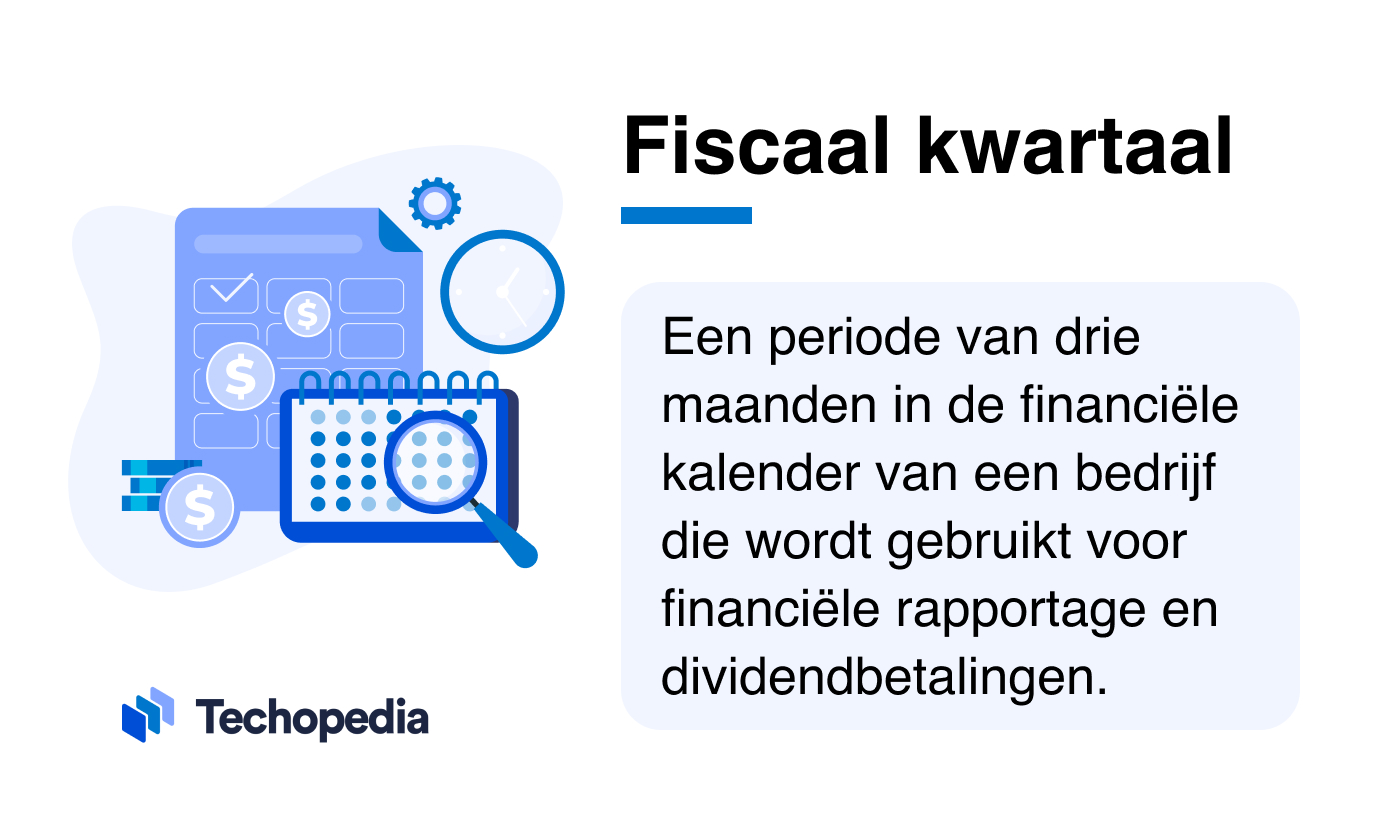 wat is een Fiscaal kwartaal