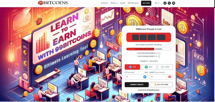 99Bitcoins beste 1000x crypto