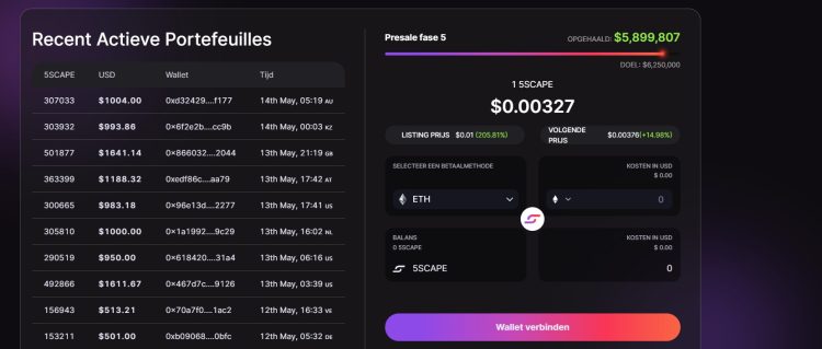 5thScape 1000x crypto 2025
