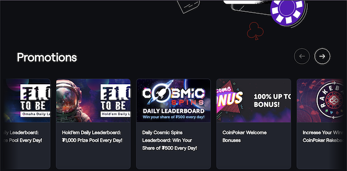 Online poker Nederland - CoinPoker promoties