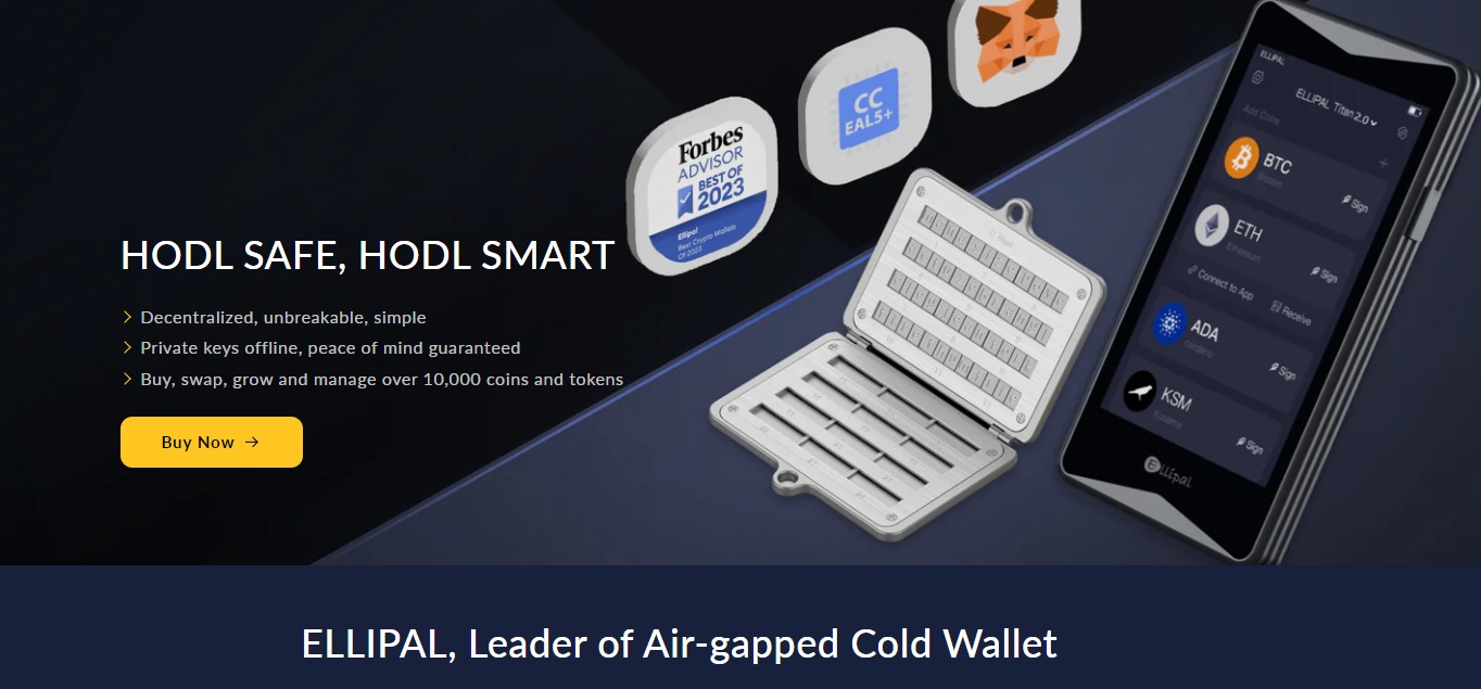 ellipal beste cold wallet