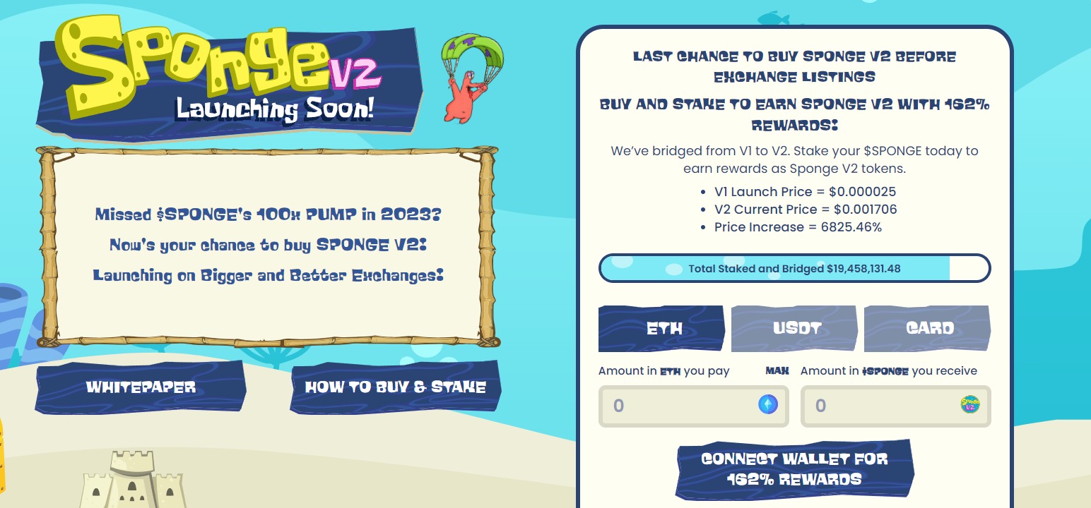 spongev2 crypto tip